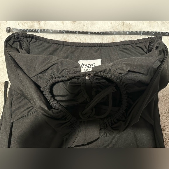 Princess Polly Mini Black Backless Dress - Picture 5 of 9